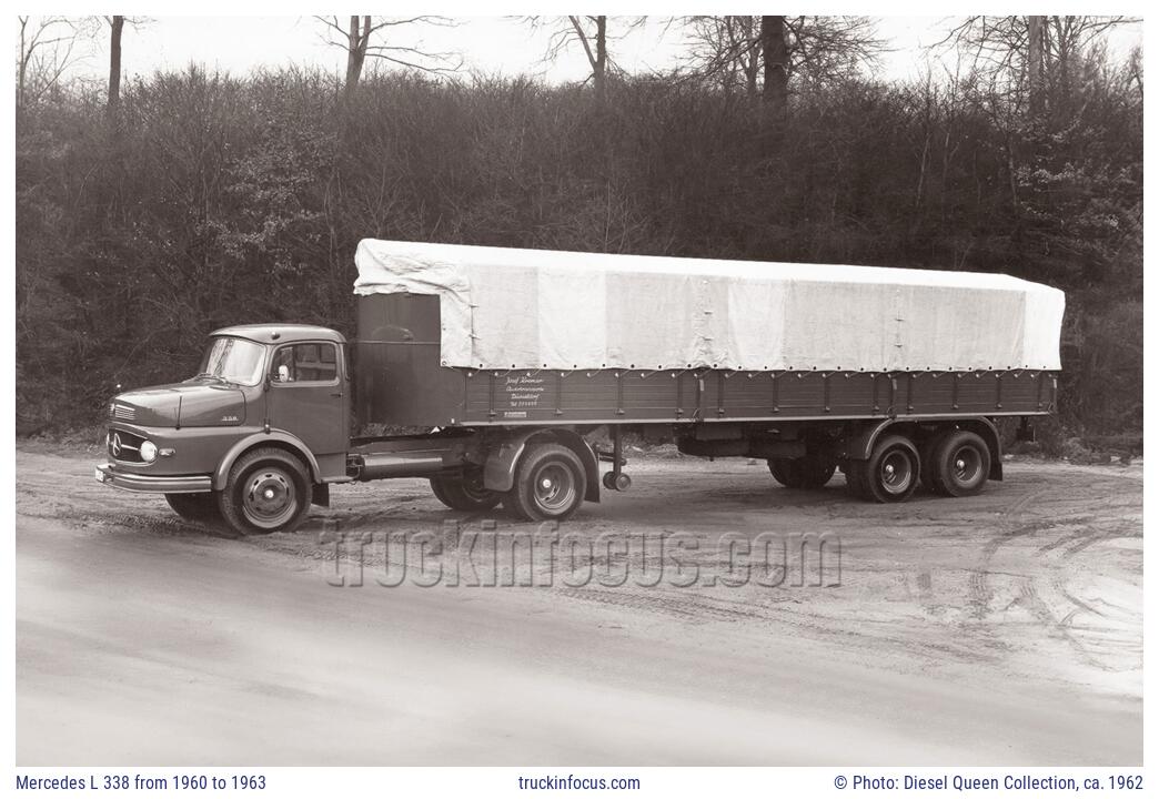 Mercedes L 338 from 1960 to 1963 Photo ca. 1962